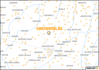 map of Khenwanālaw