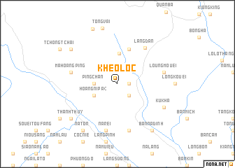 map of Kheo Loc