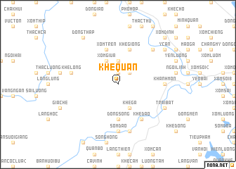 map of Khê Quan