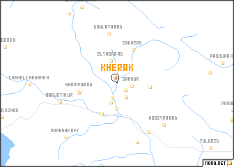 map of Kherak