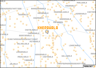 map of Kherawāla