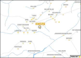 map of Khera