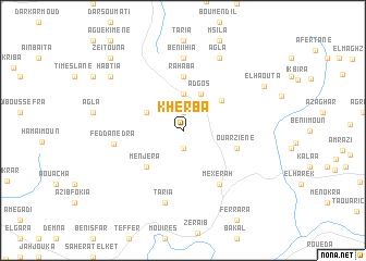 map of Kherba