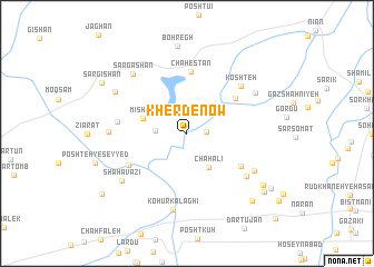 map of Kherd-e Now