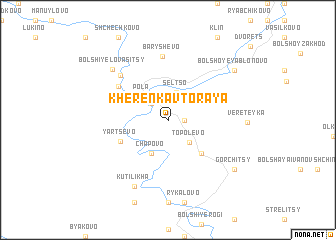 map of Kherenka Vtoraya