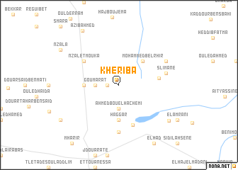 map of Kheriba