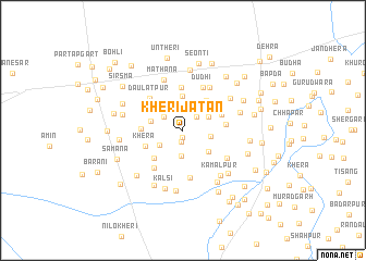 map of Kheri Jātān