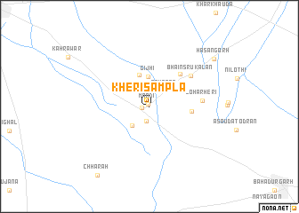 map of Kheri Sāmpla