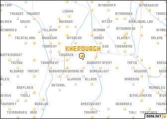 map of Kherouagh