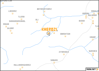 map of Kherozi