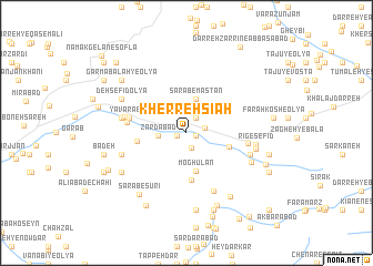 map of Kherreh Sīāh