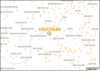 map of Kherrouba