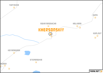 map of Khersonskiy