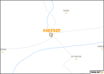 map of Kherson