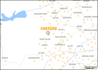 map of Kherūna