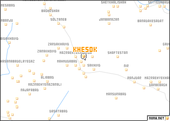 map of Khesok