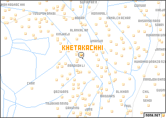 map of Kheta Kachhi