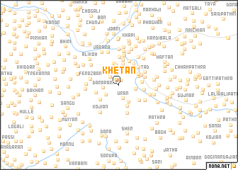 map of Khetān