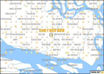 map of Khetarpāra