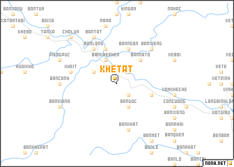 map of Khẻ Tat