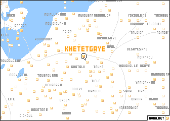 map of Khetèt Gaye