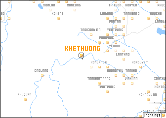 map of Khê Thượng