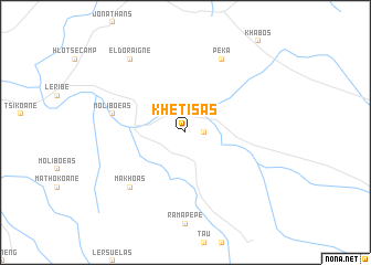 map of Khetisas