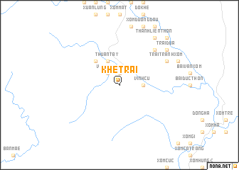 map of Khe Trại