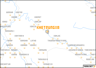 map of Khe Trừng Xã