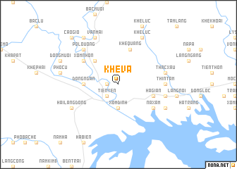 map of Khê Va