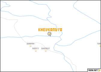 map of Khevkandya