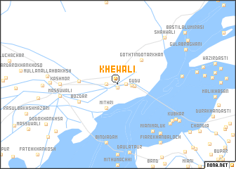 map of Khewali