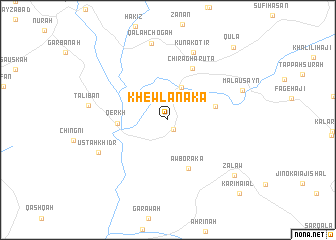 map of Khewlanāka