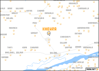 map of Khewra