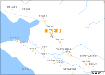 map of Kheyārū