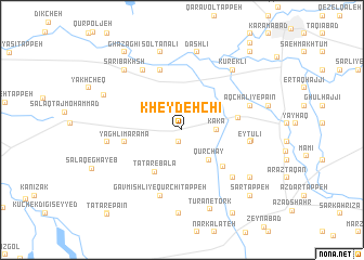 map of Kheydehchī