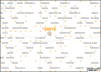 map of Khèye