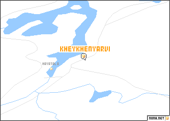 map of Kheykhen”yarvi