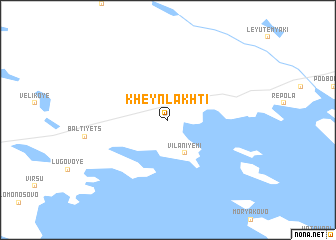 map of Kheynlakhti