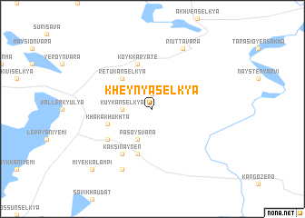 map of Kheynyasel\