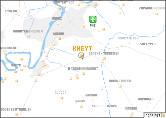 map of Kheyţ