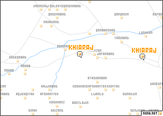 map of Khīāraj