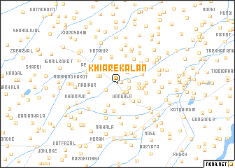 map of Khiāre Kalān