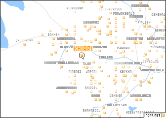 map of Khīārī