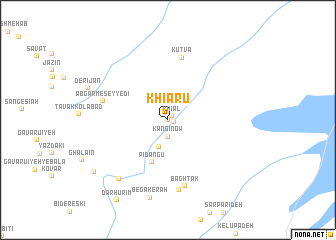 map of Khīārū