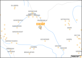 map of Khīār