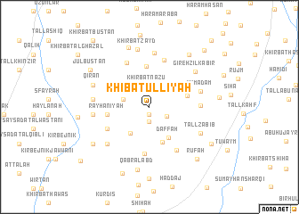 map of Khibat ‘Ullīyah