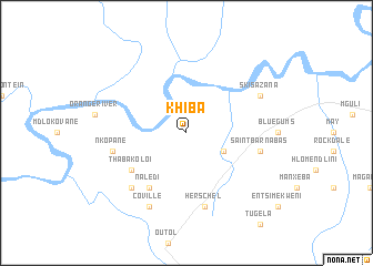 map of Khiba