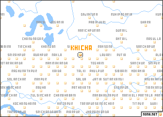 map of Khicha