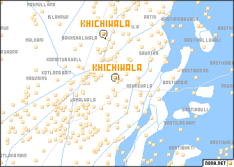 map of Khichiwāla